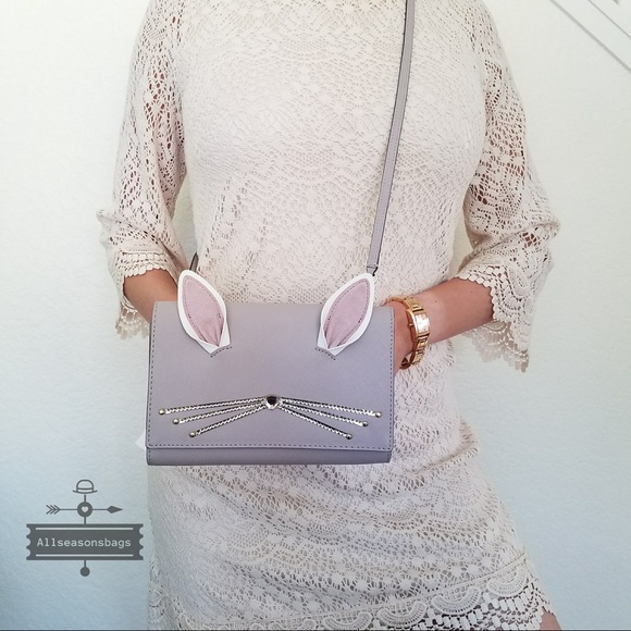 Kate spade NY Rabbit Winni Hop to it crossbody NWT - Picture 5 of 6